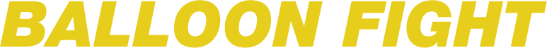 Balloon Fight logo for Famicom